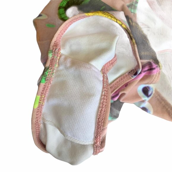 Stella McCartney Novelty Print Tropical & Seal Life One Piece Swimsuit - Picture 4 of 7